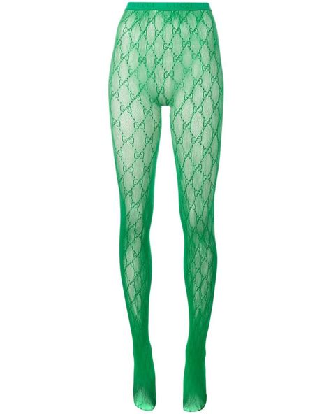 gucci tights gg logo|gucci gg pattern tights.